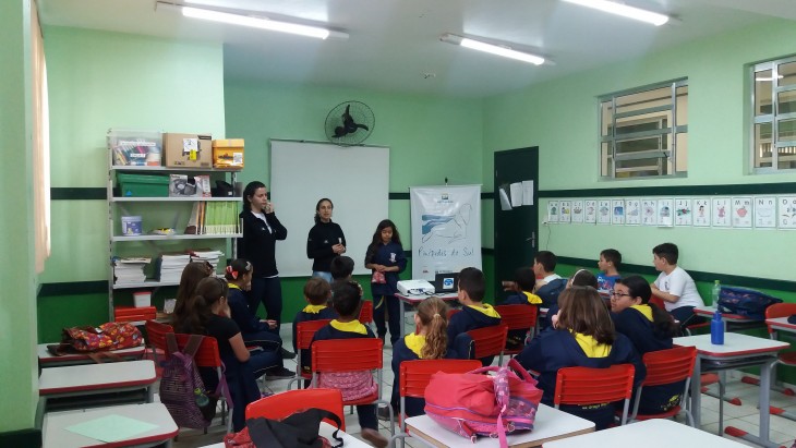 Projeto Pinípedes do Sul realiza atividades de educação ambiental