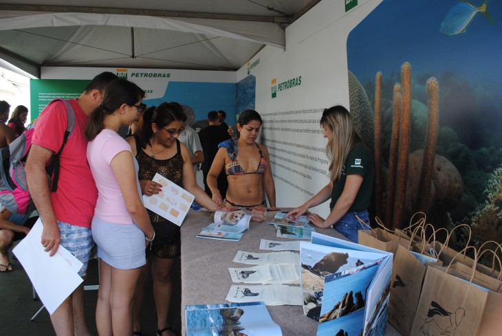 Projeto Pinípedes do Sul participa de Circuito Aqua em Florianópolis