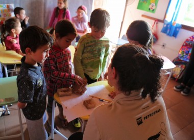 1100 estudantes participam de atividades de educao ambiental do Pinpedes do Sul